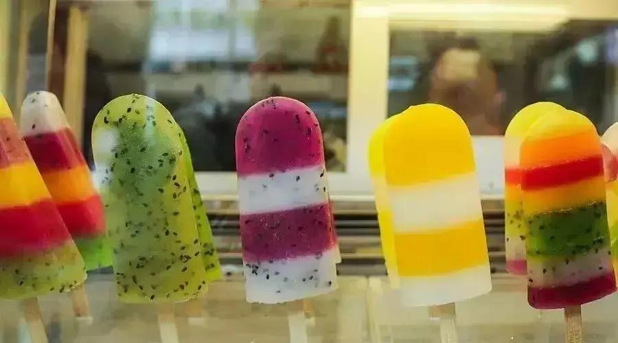 The gap between children who are "allowed to eat ice cream" and "not given" by parents is bigger