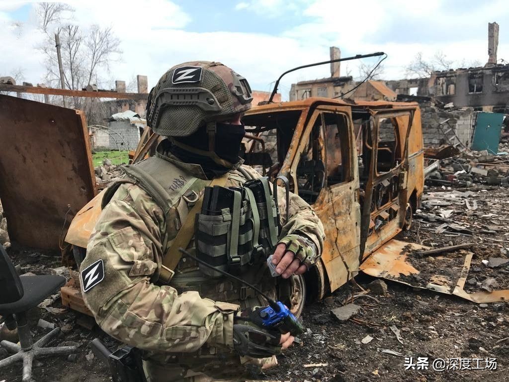 The Azov battalion drilled out of the steel plant to counterattack, and